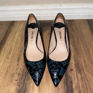 Miu Miu Music Note Heels